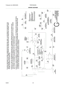 12 - Wiring Diagram parts for Frigidaire Dryer FGRB7800DS0 from AppliancePartsPros.com