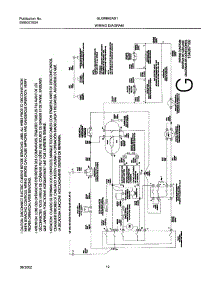 12 - 134067100 Wiring Diagram parts for Frigidaire Dryer GLGR642AS1 from AppliancePartsPros.com