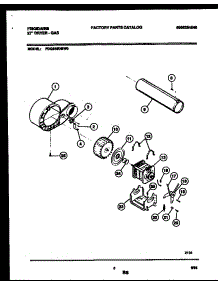 05 - Blower And Drive Parts parts for Frigidaire Dryer FDG546DBD0 from AppliancePartsPros.com