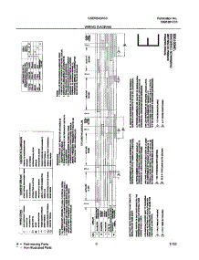 11 - Wiring Diagram parts for Frigidaire Dryer GSER642AS3 from AppliancePartsPros.com