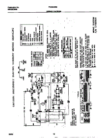 07 - Wiring Diagram parts for Frigidaire Dryer FDG546NBS2 from AppliancePartsPros.com