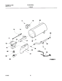 11 - Burner,Valve parts for Frigidaire Dryer FDGB34RGS2 from AppliancePartsPros.com