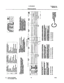 13 - Wiring Diagram parts for Frigidaire Dryer GLGR642AS3 from AppliancePartsPros.com