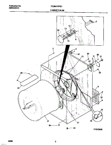 02 - P16v0036 Dry Cab,Heater parts for Frigidaire Dryer FDG647RFS1 from AppliancePartsPros.com