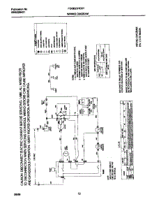 07 - 131518600 Wiring Diagram parts for Frigidaire Dryer FDGB23RGS1 from AppliancePartsPros.com