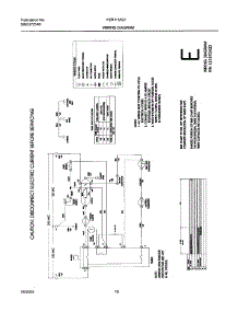 10 - 131870400 Wiring Diagram parts for Frigidaire Dryer FER111AS1 from AppliancePartsPros.com