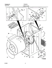 03 - Dry Cab,Heater parts for Frigidaire Dryer FSE849GHQ1 from AppliancePartsPros.com