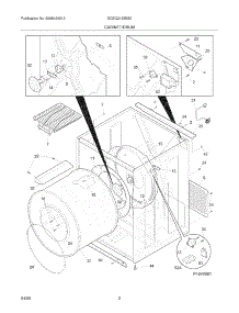 03 - Cabinet / Drum parts for Frigidaire Dryer GCEQ2152ES0 from AppliancePartsPros.com