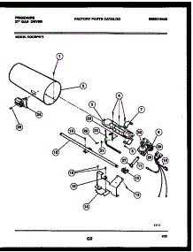 06 - Burner, Igniter And Valve parts for Frigidaire Dryer DGCSFL3 from AppliancePartsPros.com