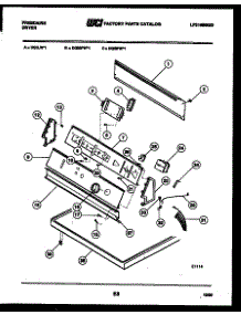 04 - Console And Control Parts parts for Frigidaire Dryer DGISFW1 from AppliancePartsPros.com