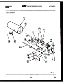 06 - Burner, Igniter And Valve parts for Frigidaire Dryer DGCSFW1 from AppliancePartsPros.com