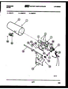 06 - Burner, Igniter And Valve parts for Frigidaire Dryer DGILW1 from AppliancePartsPros.com