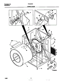 02 - Cabinet / Drum parts for Frigidaire Dryer FDE436RES0 from AppliancePartsPros.com