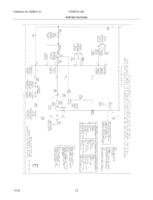 12 - Wiring Diagram parts for Frigidaire Dryer FAQE7021LB0 from AppliancePartsPros.com