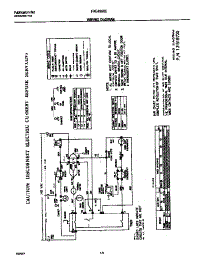 06 - Wiring Diagram parts for Frigidaire Dryer FDE436RET1 from AppliancePartsPros.com