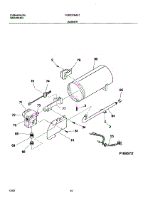 11 - Burner parts for Frigidaire Dryer FGR331KAS1 from AppliancePartsPros.com