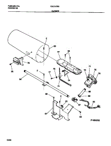 06 - Burner parts for Frigidaire Dryer FDG747RBT1 from AppliancePartsPros.com