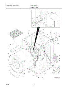 03 - Cabinet / Drum parts for Frigidaire Dryer GCGR1042FS0 from AppliancePartsPros.com