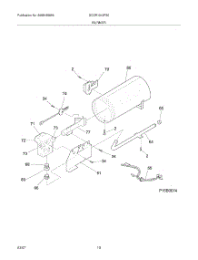 11 - Burner parts for Frigidaire Dryer GCGR1042FS0 from AppliancePartsPros.com