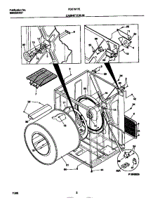 02 - Cabinet / Drum parts for Frigidaire Dryer FDE7977ES0 from AppliancePartsPros.com
