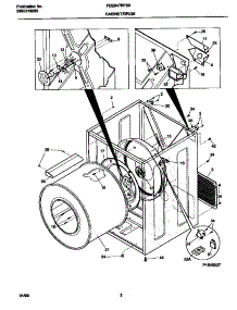 02 - P16v0026 Dry Cab,Heater parts for Frigidaire Dryer FDE647RFS0 from AppliancePartsPros.com