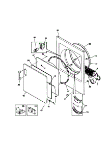 03 - Front Panel, Lint Filter parts for Frigidaire Dryer FDG336RBS1 from AppliancePartsPros.com