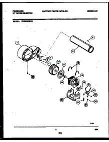 05 - Blower And Drive Parts parts for Frigidaire Dryer FDE546DBL0 from AppliancePartsPros.com