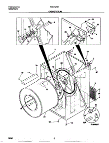 02 - Cabinet / Drum parts for Frigidaire Dryer FDE747GES0 from AppliancePartsPros.com