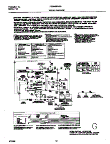 07 - Wiring Diagram parts for Frigidaire Dryer FDG646RHS0 from AppliancePartsPros.com