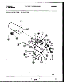 06 - Burner, Manifold And Gas Control parts for Frigidaire Dryer FDG747RBS0 from AppliancePartsPros.com