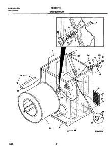 02 - Cabinet / Drum parts for Frigidaire Dryer FDG8971EW1 from AppliancePartsPros.com