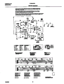 07 - 131826300 Wiring Diagram parts for Frigidaire Dryer FDG648GHT0 from AppliancePartsPros.com