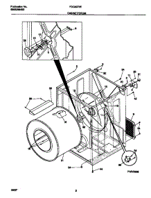 02 - Cabinet / Drum parts for Frigidaire Dryer FDG8970EW1 from AppliancePartsPros.com