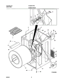 03 - Dry Cab,Heater parts for Frigidaire Dryer FDG8974HW0 from AppliancePartsPros.com