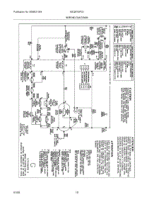 12 - Wiring Diagram parts for Frigidaire Dryer AGQ8700FG1 from AppliancePartsPros.com