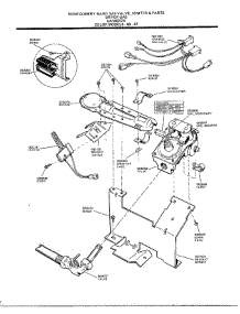 Gas Valve, Igniter And parts for Frigidaire Dryer 8517A from AppliancePartsPros.com
