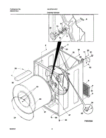 03 - Dry Cab,Heater parts for Frigidaire Dryer GLGR341AS1 from AppliancePartsPros.com