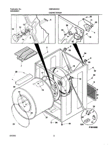03 - Dry Cab,Heater parts for Frigidaire Dryer GSEQ642AS1 from AppliancePartsPros.com