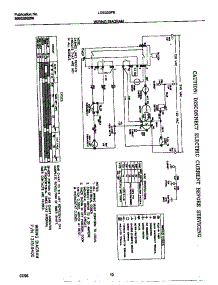 06 - Wiring Diagram parts for Frigidaire Dryer LDE333PEW0 from AppliancePartsPros.com