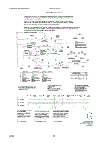 12 - Wiring Diagram parts for Frigidaire Dryer GSGQ642DS0 from AppliancePartsPros.com