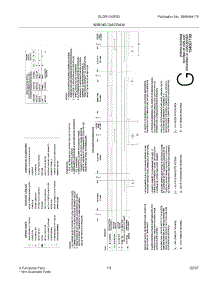 13 - Wiring Diagram parts for Frigidaire Dryer GLGR1042FS0 from AppliancePartsPros.com
