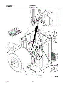 03 - Dry Cab,Heater parts for Frigidaire Dryer GSGR642AS0 from AppliancePartsPros.com