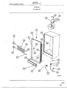 Freezer Page 3 parts for Frigidaire Freezer 43251-0A from AppliancePartsPros.com