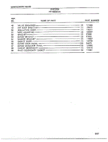 Freezer Page 2 parts for Frigidaire Freezer 44056A-0 from AppliancePartsPros.com