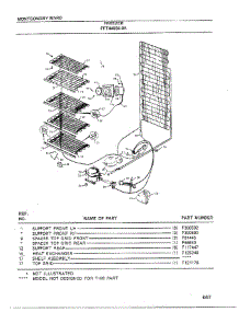 Freezer Page 3 parts for Frigidaire Freezer 44056A-0 from AppliancePartsPros.com