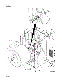03 - Dry Cab,Heater parts for Frigidaire Dryer GLGR341AS0 from AppliancePartsPros.com