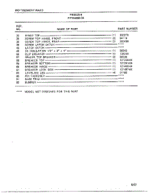 Freezer Page 6 parts for Frigidaire Freezer 44056A-0 from AppliancePartsPros.com