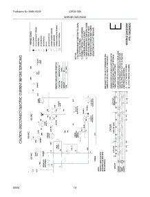 12 - Wiring Diagram parts for Frigidaire Dryer LGR331DS0 from AppliancePartsPros.com