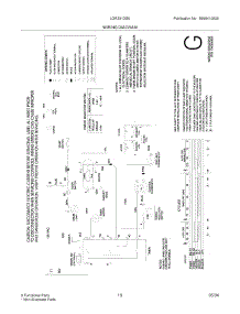 13 - Wiring Diagram parts for Frigidaire Dryer LGR331DS0 from AppliancePartsPros.com