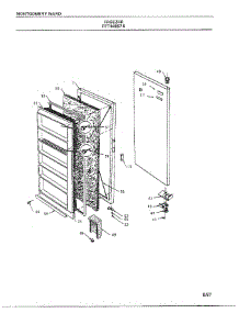Freezer parts for Frigidaire Freezer 44057 from AppliancePartsPros.com